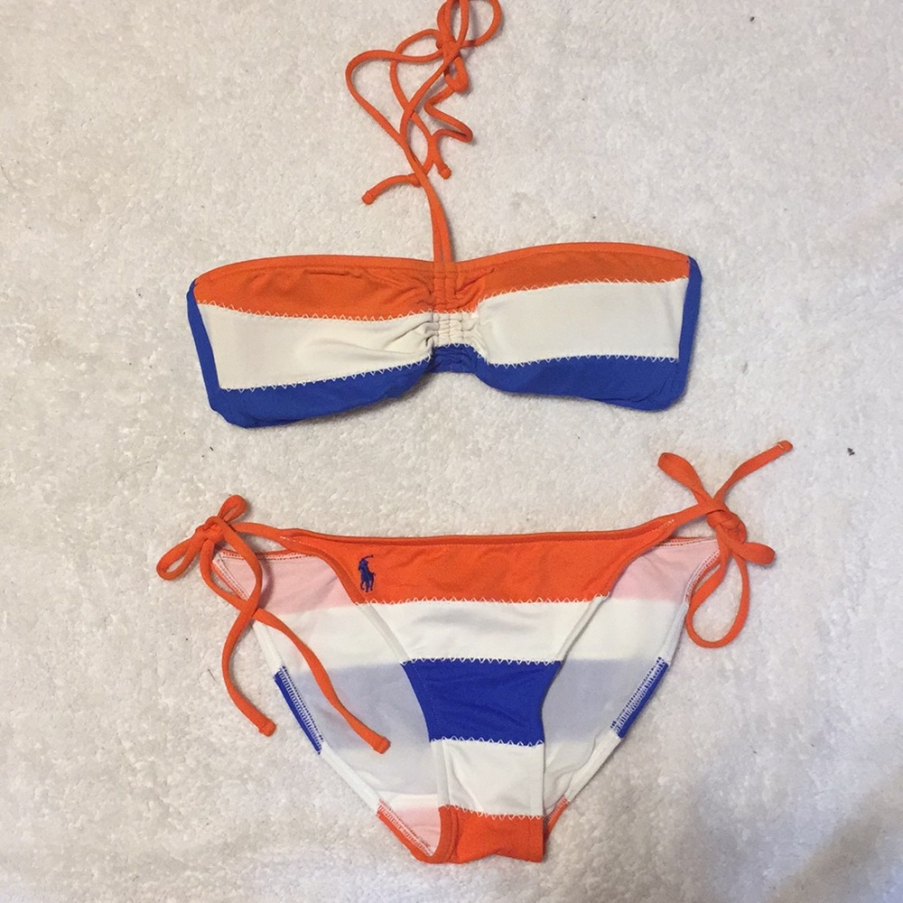 Ralph Lauren bathing suit top and bottom